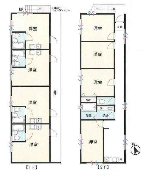 アパート 中古 墨田区太平 利回り4.8% 鉄骨造 築22年